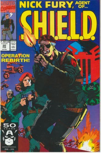 Nick Fury Agent of Shield, Vol. 4 To Honor The Dead |  Issue#20 | Year:1991 | Series: Nick Fury - Agent of S.H.I.E.L.D. | Pub: Marvel Comics |