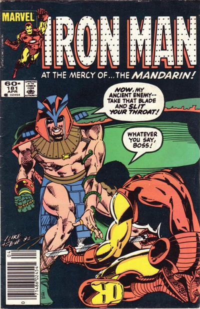 Iron Man, Vol. 1 Though My Lie Be Forfeit... |  Issue#181B | Year:1983 | Series: Iron Man | Pub: Marvel Comics | Newsstand Edition