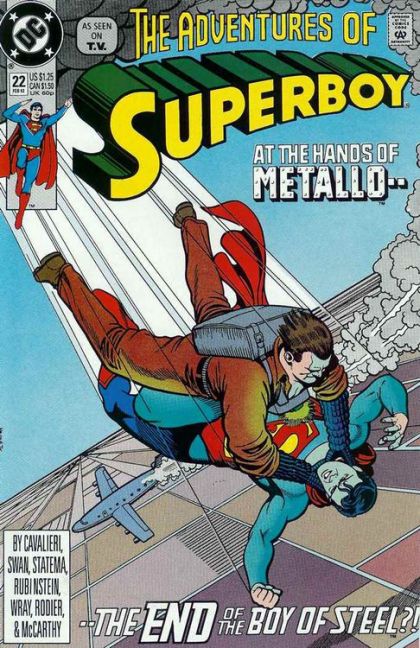 Superboy, Vol. 2 Criminal Elements |  Issue#22A | Year:1991 | Series: Superboy | Pub: DC Comics | Direct Edition