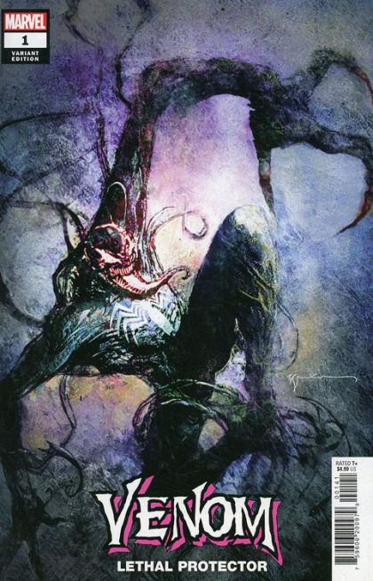Venom: Lethal Protector, Vol. 2 Demons Occultatum |  Issue#1D | Year:2022 | Series: Venom | Pub: Marvel Comics | Bill Sienkiewicz Cover