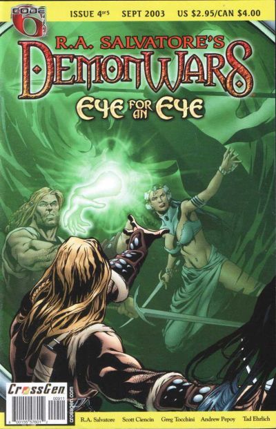 R.A. Salvatore's Demonwars: Eye for an Eye Eye for an Eye |  Issue#4 | Year:2003 | Series:  | Pub: CrossGen Comics |