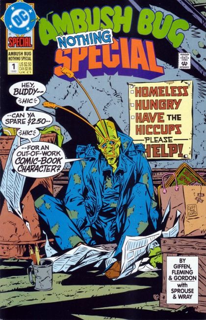Ambush Bug: Nothing Special The Book of Jobs |  Issue#1 | Year:1992 | Series:  | Pub: DC Comics | Keith Giffen Regular Cover