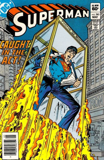 Superman, Vol. 1 Your World or Your Life, Superman-- One Must Die! |  Issue#383B | Year:1983 | Series: Superman | Pub: DC Comics | Newsstand Edition