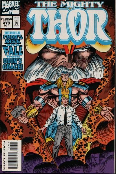 Thor, Vol. 1 This Mortal Coil... |  Issue#479A | Year:1994 | Series: Thor | Pub: Marvel Comics | Direct Edition