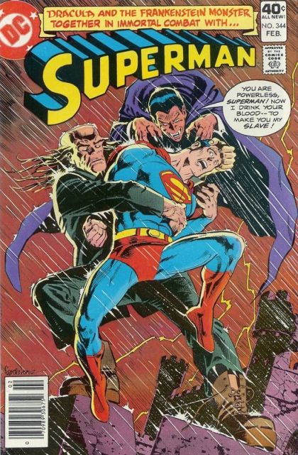 Superman, Vol. 1 The Monsters Among Us |  Issue#344A | Year:1980 | Series: Superman | Pub: DC Comics |
