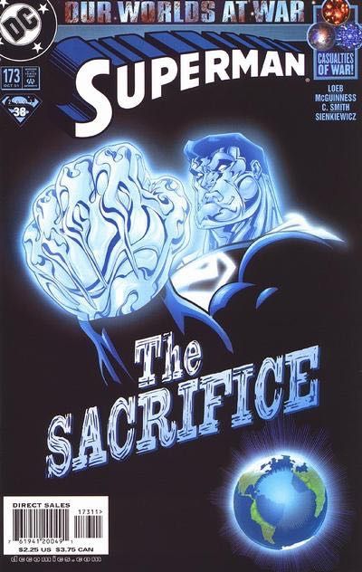 Superman, Vol. 2 Our Worlds At War - Casaulties Of War |  Issue#173A | Year:2001 | Series: Superman | Pub: DC Comics | Direct Edition