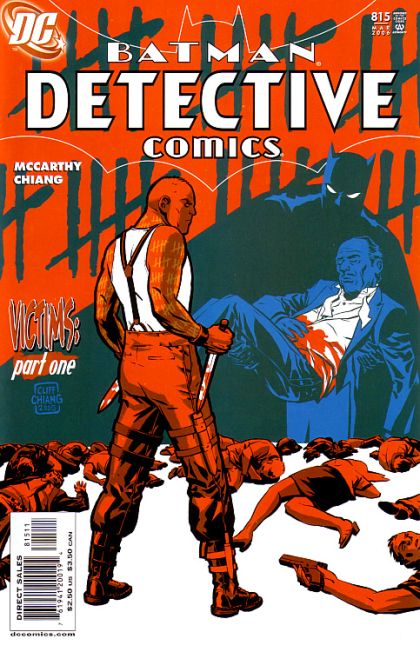 Detective Comics, Vol. 1 Victims, Victims, Part One |  Issue#815A | Year:2006 | Series: Detective Comics | Pub: DC Comics | Direct Edition