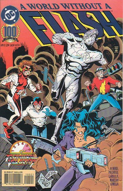 Flash, Vol. 2 Terminal Velocity, Mach Six: The Quick And The Dead |  Issue#100A | Year:1995 | Series: Flash | Pub: DC Comics | Direct Edition