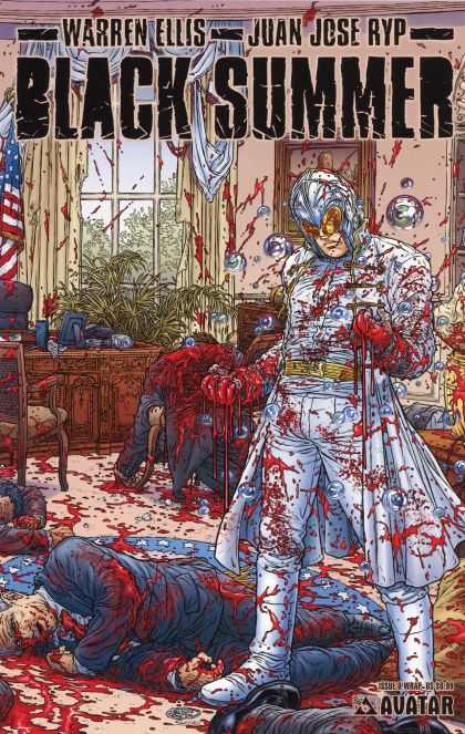 Black Summer Black Summer, Part 1: There Is Only Ever Blood |  Issue#0C | Year:2007 | Series:  | Pub: Avatar Press | Wraparound Cover