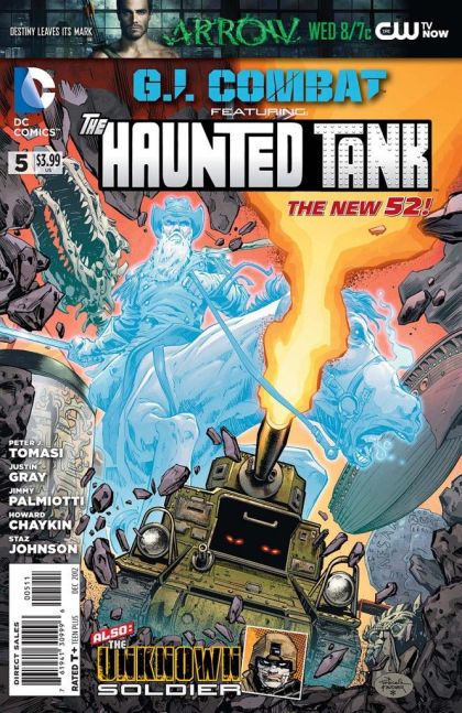 G.I. Combat, Vol. 2 The Haunted Tank: Mettle, Part 1 / The Unknown Soldier |  Issue#5 | Year:2012 | Series:  | Pub: DC Comics |