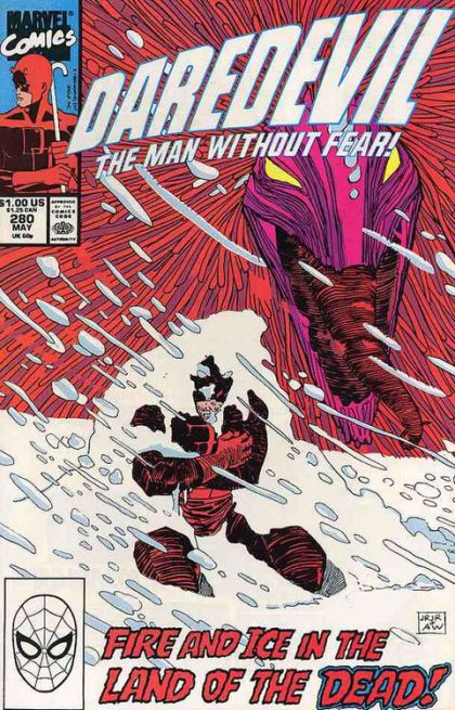 Daredevil, Vol. 1 Twilight of the Idols |  Issue#280A | Year:1990 | Series: Daredevil | Pub: Marvel Comics | Direct Edition