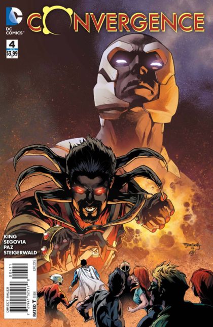 Convergence Convergence - The Return |  Issue#4A | Year:2015 | Series:  | Pub: DC Comics | Regular Stephen Segovia Cover