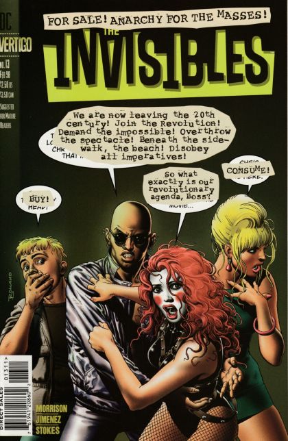 Invisibles, Vol. 2 American Death Camp, Part 3: Counting to Ten |  Issue#13 | Year:1998 | Series: The Invisibles | Pub: DC Comics |
