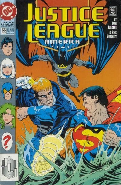 Justice League / International / America Together Again |  Issue#66A | Year:1992 | Series: Justice League | Pub: DC Comics | Direct Edition
