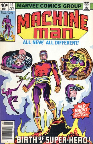 Machine Man, Vol. 1 Renewal! |  Issue#10B | Year:1979 | Series: Machine Man | Pub: Marvel Comics |