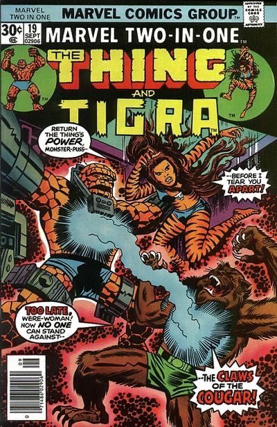 Marvel Two-In-One, Vol. 1 Claws of the Cougar! |  Issue#19A | Year:1976 | Series: Marvel Two-In-One | Pub: Marvel Comics | Regular Edition