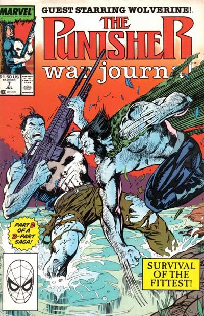 Punisher War Journal, Vol. 1 Endangered Species |  Issue#7A | Year:1989 | Series: Punisher | Pub: Marvel Comics |