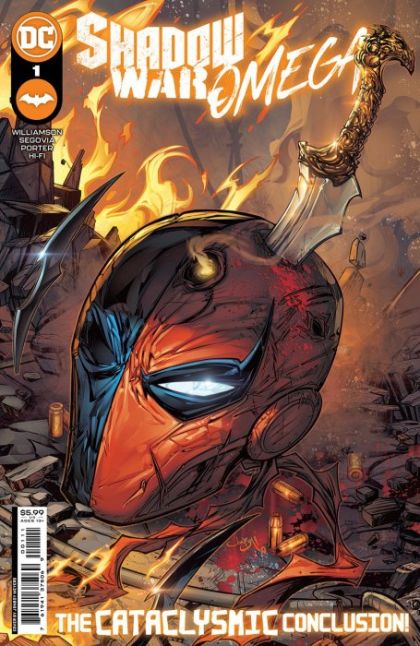 Shadow War: Omega Shadow War: Omega |  Issue#1A | Year:2022 | Series:  | Pub: DC Comics | Regular Jonboy Meyers Cover