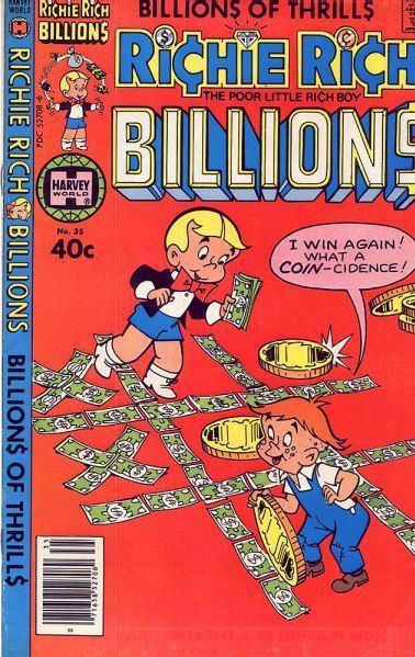 Richie Rich Billions  |  Issue#35 | Year:1980 | Series: Richie Rich | Pub: Harvey Comics |