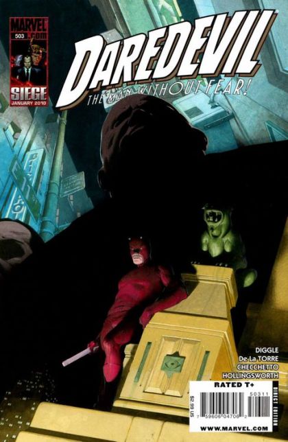 Daredevil, Vol. 2 The Devil's Hand, Part Three |  Issue#503A | Year:2009 | Series: Daredevil | Pub: Marvel Comics | Direct Edition