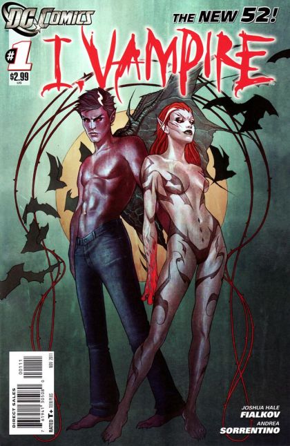I, Vampire Tainted Love |  Issue#1A | Year:2011 | Series:  | Pub: DC Comics | Jenny Frison Regular Cover