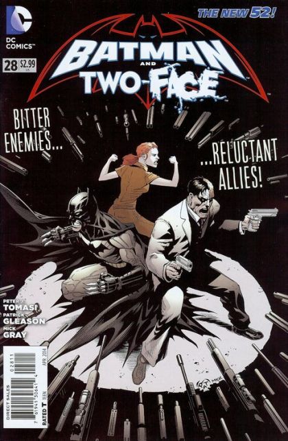 Batman and Robin, Vol. 2 The Big Burn, Inferno |  Issue#28A | Year:2014 | Series: Batman | Pub: DC Comics | Patrick Gleason Regular Cover