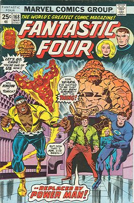 Fantastic Four, Vol. 1 Where Have All The Powers Gone? |  Issue#168A | Year:1975 | Series: Fantastic Four | Pub: Marvel Comics | Regular Edition