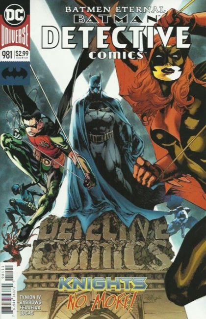 Detective Comics, Vol. 3 Batmen Eternal, Finale |  Issue#981A | Year:2018 | Series: Batman | Pub: DC Comics | Regular Eddy Barrows & Eber Ferreira Cover