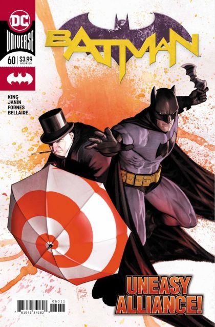 Batman, Vol. 3 The Tyrant Wing |  Issue#60A | Year:2018 | Series: Batman | Pub: DC Comics | Mikel Janín Regular