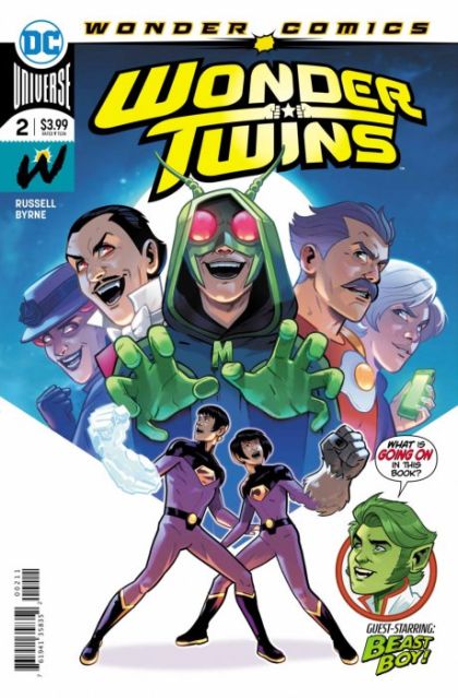 Wonder Twins  |  Issue#2A | Year:2019 | Series:  | Pub: DC Comics | Regular Stephen Byrne Cover