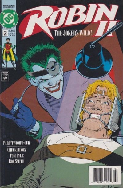 Robin II: The Joker's Wild Tomorrow A Tragedy |  Issue#2B | Year:1991 | Series: Robin | Pub: DC Comics | Newsstand Edition