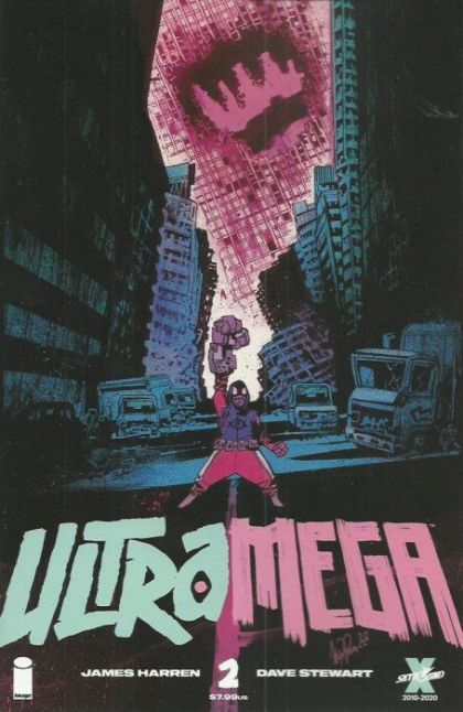 Ultramega  |  Issue#2A | Year:2021 | Series:  | Pub: Image Comics | Regular James Harren Cover