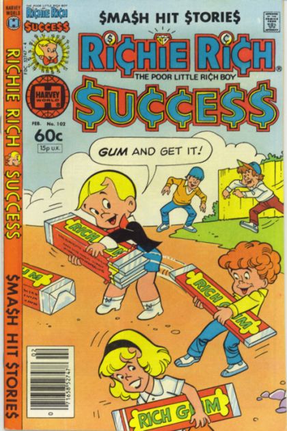 Richie Rich Success Stories  |  Issue#102 | Year:1982 | Series: Richie Rich | Pub: Harvey Comics |