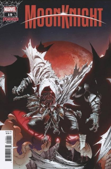 Moon Knight, Vol. 9 Blood Moon Rising |  Issue#19D | Year:2023 | Series:  | Pub: Marvel Comics | Philip Tan Demonized Variant
