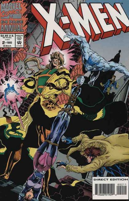 X-Men, Vol. 1 Annual A Bluer Slice Of Heaven / Beast Foot Forward |  Issue#2A | Year:1993 | Series: X-Men | Pub: Marvel Comics |