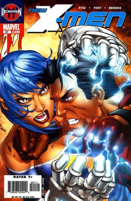 New X-Men (Academy X) Decimation - Childhood's End, Part 2 |  Issue#21A | Year:2005 | Series: X-Men | Pub: Marvel Comics | Direct Edition