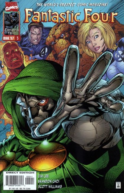 Fantastic Four, Vol. 2 Auld Acquaintance |  Issue#5A | Year:1997 | Series: Fantastic Four | Pub: Marvel Comics | Direct Edition