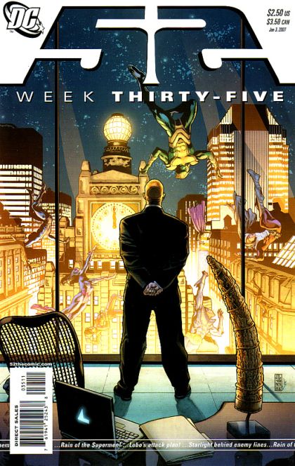 52 52 - Rain of the Supermen |  Issue#35A | Year:2007 | Series:  | Pub: DC Comics | J.G. Jones Regular
