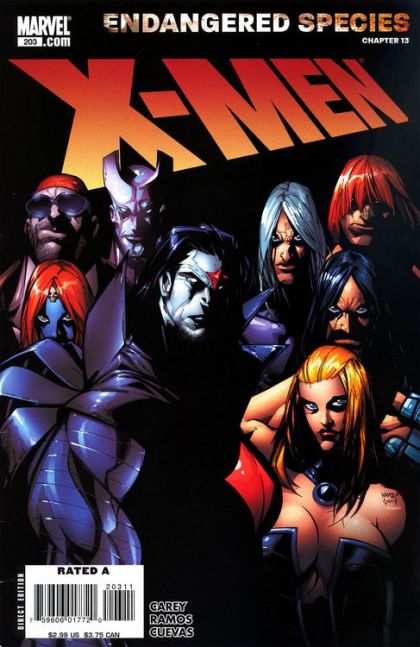 X-Men, Vol. 1 Endangered Species - Blinded by the Light, Part 4 |  Issue#203A | Year:2007 | Series: X-Men | Pub: Marvel Comics