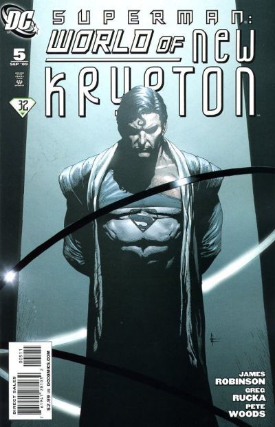 Superman: World of New Krypton World of New Krypton, Part Five |  Issue#5A | Year:2009 | Series: Superman | Pub: DC Comics | Gary Frank Regular Cover