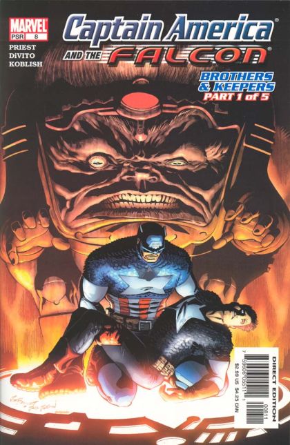 Captain America and the Falcon, Vol. 1 Brothers and Keepers, Part 1: Death by Design |  Issue#8 | Year:2004 | Series:  | Pub: Marvel Comics |