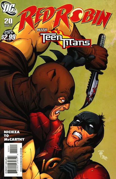 Red Robin On the Shoulders of Titans - The Rabbit Hole, [Interlude] |  Issue#20A | Year:2011 | Series: Robin | Pub: DC Comics | Direct Edition
