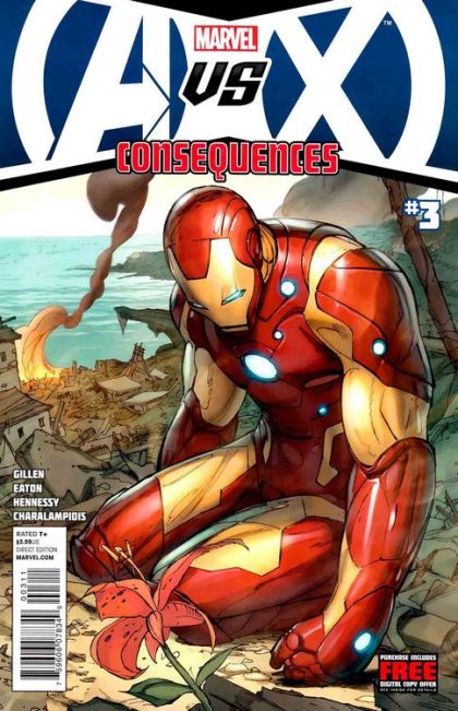 AvX: Consequences AvX  |  Issue#3A | Year:2012 | Series: Avengers | Pub: Marvel Comics | Ron Garney Regular Cover