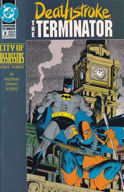 Deathstroke, The Terminator City Of Assassins, Episode Three: The Allies |  Issue#8 | Year:1992 | Series: Deathstroke | Pub: DC Comics |