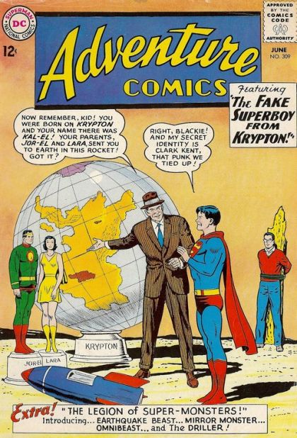 Adventure Comics, Vol. 1 The Legion Of Super-Monsters! / The Fake Superboy From Krypton! |  Issue