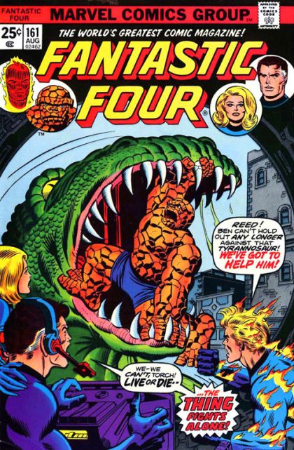 Fantastic Four, Vol. 1 All the World Wars at Once |  Issue#161A | Year:1975 | Series: Fantastic Four | Pub: Marvel Comics | Regular Edition