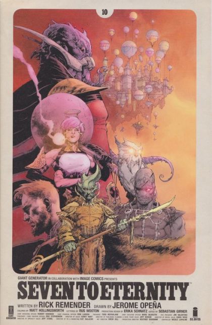 Seven To Eternity  |  Issue#10A | Year:2018 | Series:  | Pub: Image Comics | Regular Jerome Opena & Matt Hollingsworth Cover