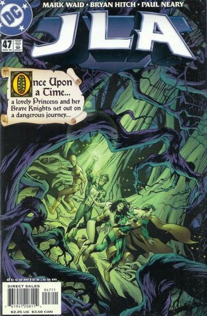 JLA The Queen of Fables, Into the Woods |  Issue#47A | Year:2000 | Series: JLA | Pub: DC Comics | Direct Edition