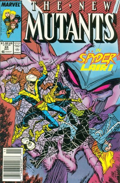 New Mutants, Vol. 1 Bad Company |  Issue#69B | Year:1988 | Series: New Mutants | Pub: Marvel Comics |