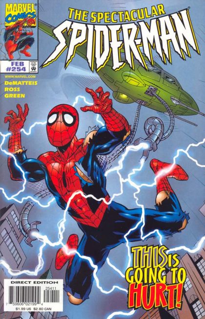 The Spectacular Spider-Man, Vol. 1 Angst! |  Issue#254A | Year:1997 | Series: Spider-Man | Pub: Marvel Comics |